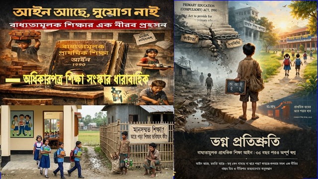 আইন আছে, শিক্ষা নাই: ৩৫ বৎসর পরও শিশুদের হারাইতেছে বাংলাদেশ